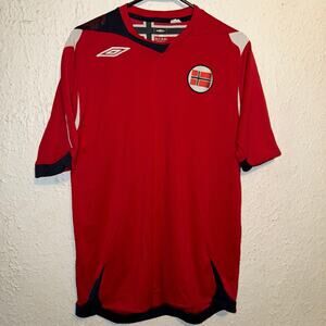 2006 Umbro Norway National Team Home Football Soccer Shirt Jersey M